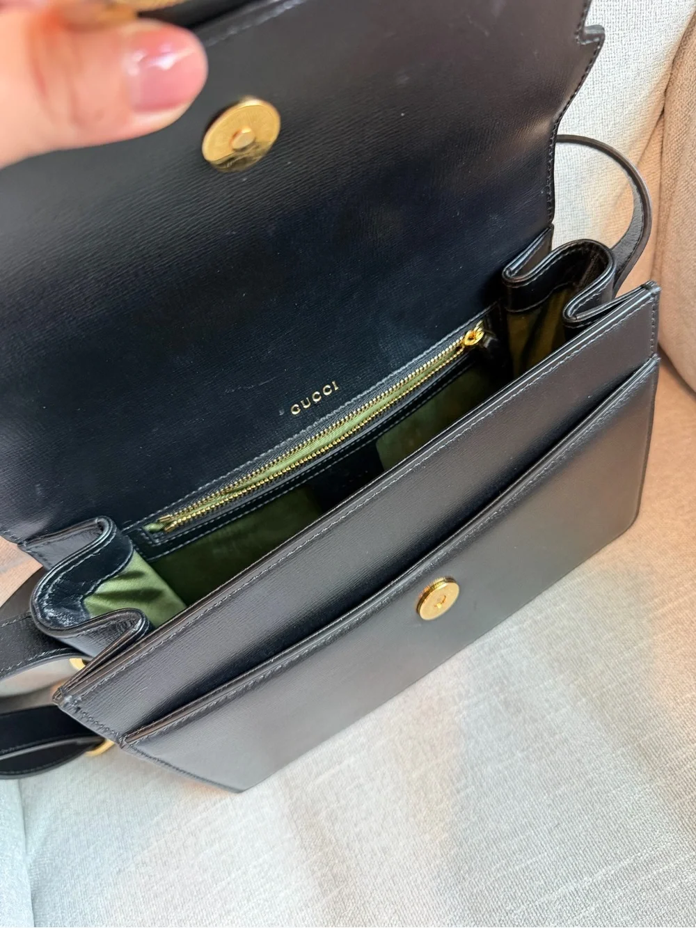 Gucci sleek black